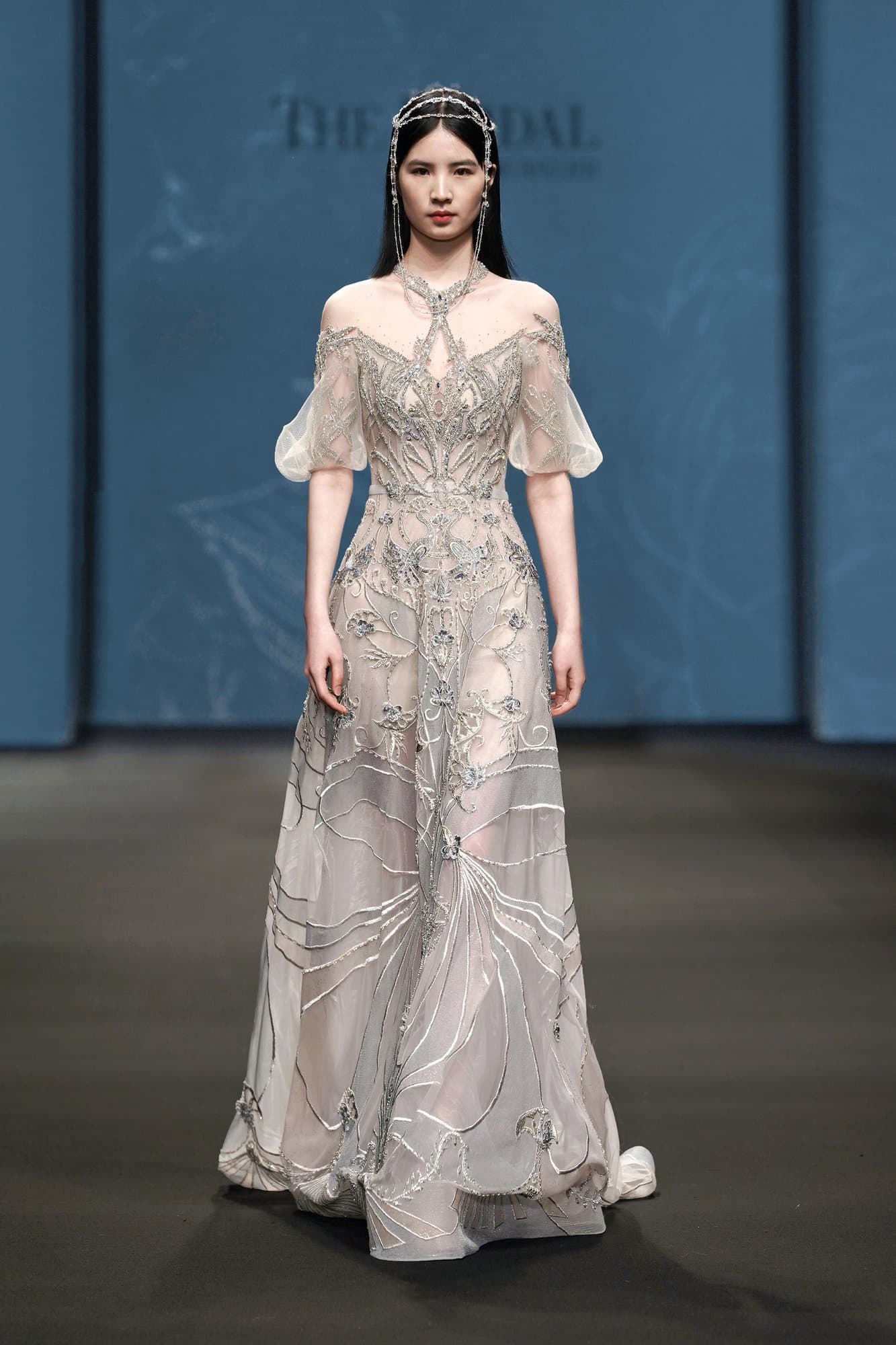 Embroidered Long Dress