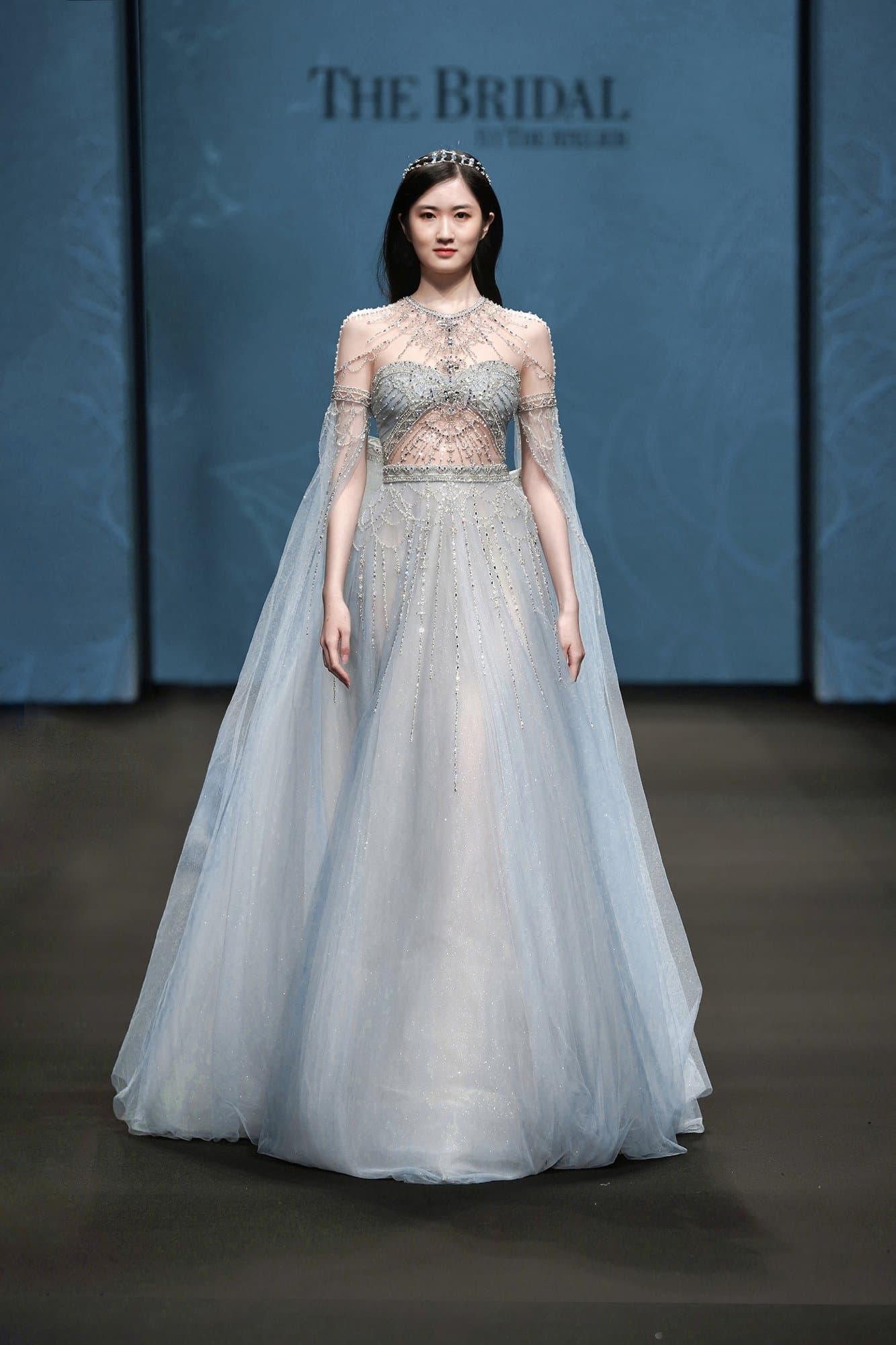 Sitching Embroidery Long Dress