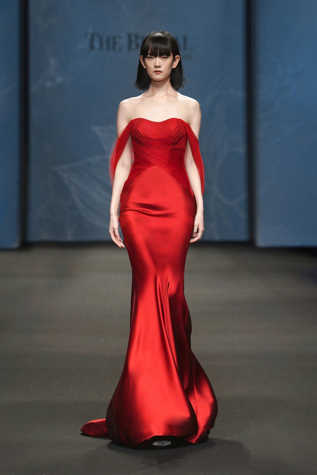 Off-The-Shoulder Mermaid Long Dress