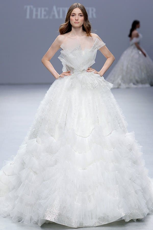 EMBROIDERED WEDDING DRESS