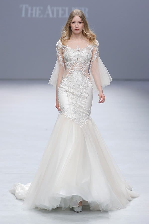 EMBROIDERED WEDDING DRESS