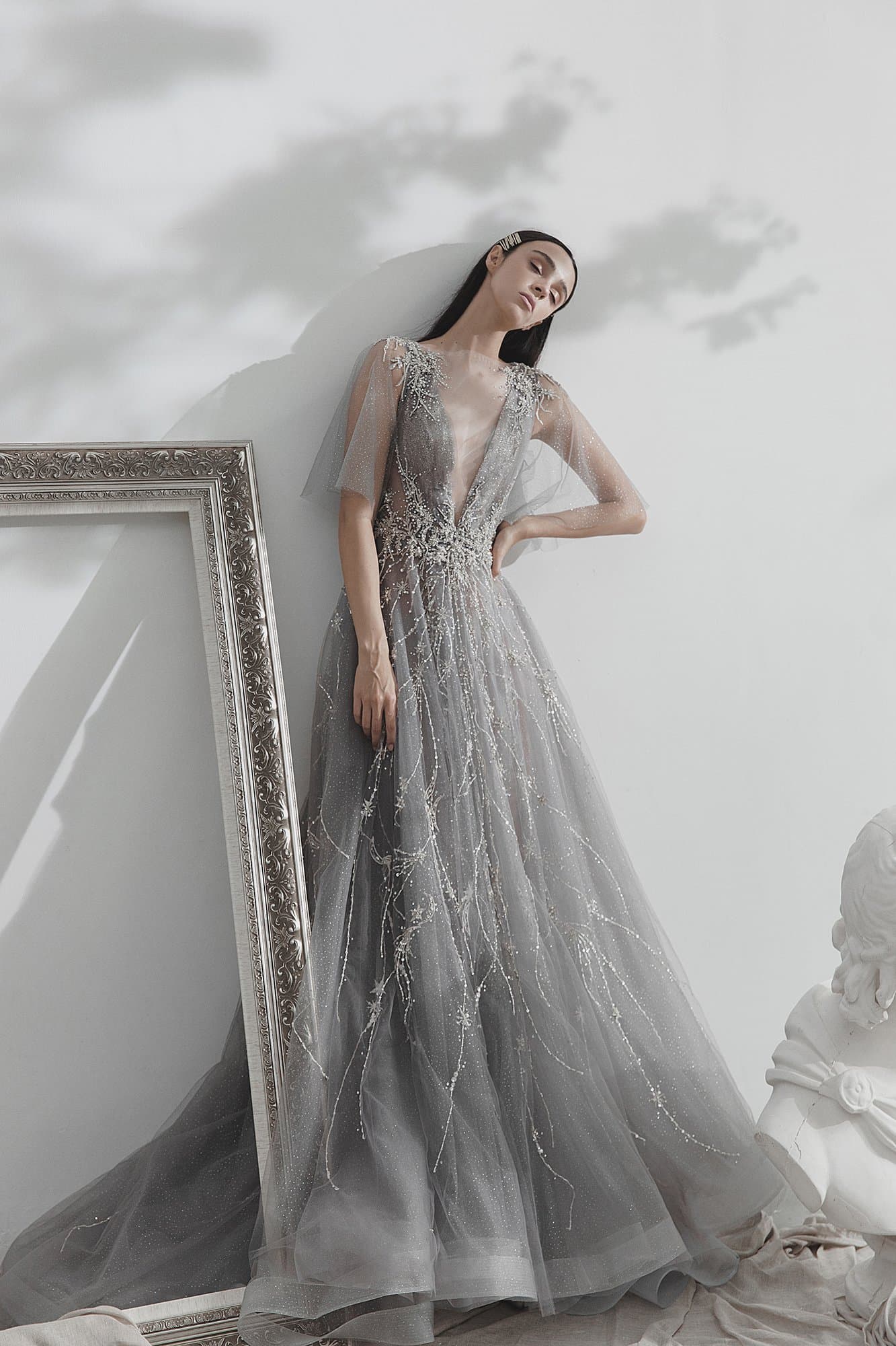 EMBROIDERED DRESS