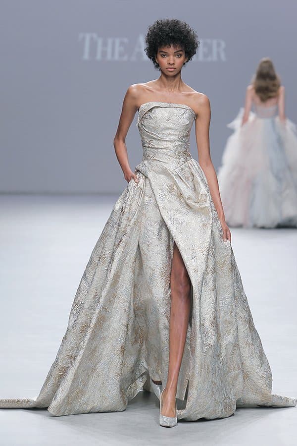 JACQUARD LONG DRESS